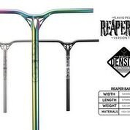 Envy Scooters Reaper V3 Scooter Bar - 675mm Oil Slick - Durable Lightweight Aluminum Pro Scooter Bar