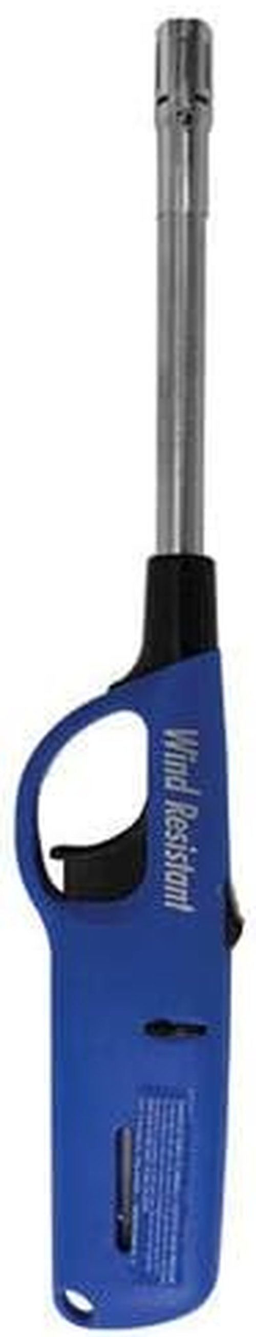 Click n Flame Utility Lighter 4-Pack - Wind Resistant, Flexible Shaft for BBQ, Kitchen & Grill