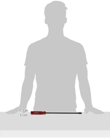 Mayhew Tools 40106 ProGrip Pry Bar, Red, 17" Straight