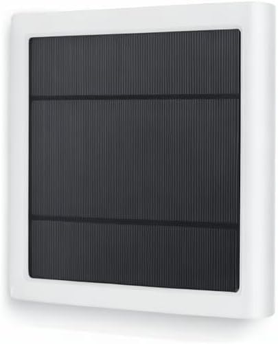Solar Panel for Ring Camera, 4W Solar Charger Compatible