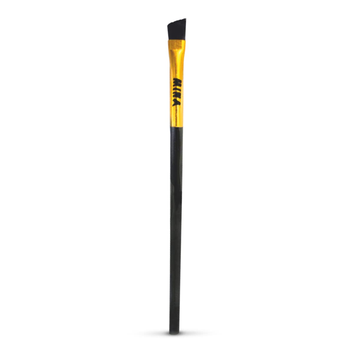 Mina Brow Brush-Premium Angled Eyebrow Brush For Powder, Henna, Cream, Tint, Makeup, Gel, Lamination & Wax