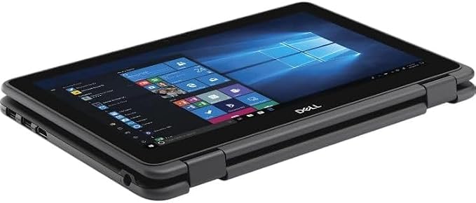 Dell Latitude 3190 11.6" HD 2-in-1 Touchscreen Laptop Intel N5030 1.1Ghz 8GB Ram 128GB SSD Windows 11 Professional (Renewed)