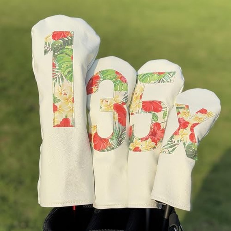 Premium Golf Club Head Cover - Fits Most Clubs, Heavy-Duty Construction, Protects Against Scratches and Damage, Specifically Designed for Hybrid and Fairway Woods.
