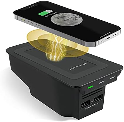Car Wireless Phone Charger for Volvo XC60 XC90 S60 V60 S90 V90 2017-2025