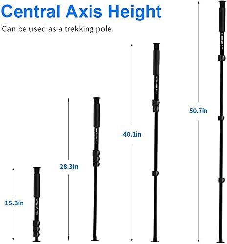 Camera Tripod 69 Inch, Patented 3-Way Swivel Portable Phone Tripod Professional