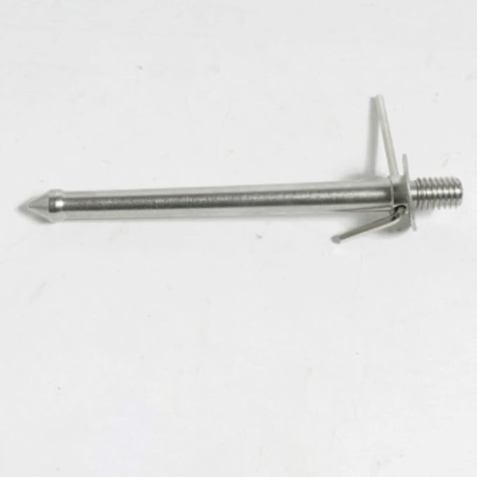 3 Pcs 1/4 Inch Stainless Steel Tripod Spike Mount Adapter