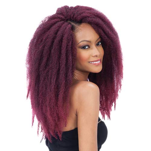 Freetress Equal Synthetic Hair Braids Double Strand Style Cuban Twist Braid 16'' (6-Pack, T30)