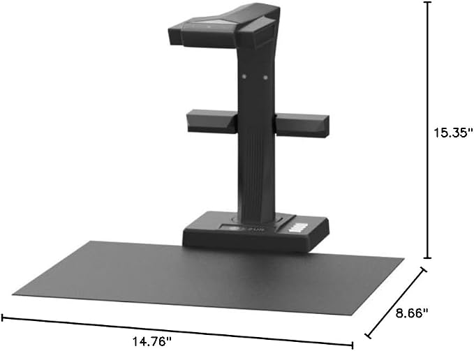 CZUR ET24 Pro Professional Book Scanner, 24MP Document Camera, 3rd Gen