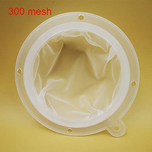 Wine Filter Fine Mesh Food Filter Juice Jam Coffee Sediment Strainer for 5 in Kitchen Funnel (filter 300mesh)