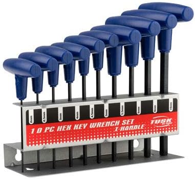 Tusk 10 Piece Hex Key Wrench Set