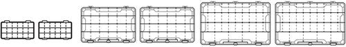 Flambeau Outdoors T5PW "IKE" Tackle Box - Fishing Organizer with Tuff Tainer Boxes & Zerust Technology | Translucent Red/Gray