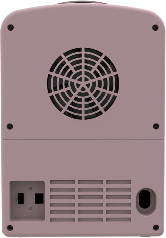 Frigidaire EFMIS171 Retro Mini Portable Personal Fridge - Ideal for Home, Office or Dorm - Includes Carrying Handle, AC/DC Wall/Car Charger (Pink)