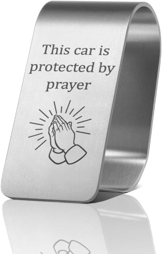 Psalm 46:5 Car Visor Clip, Christian Faith Visor Clip for Women