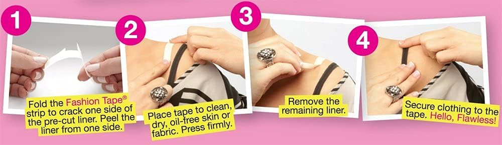 Hollywood Fashion Secrets Style Emergency Kit – Your Compact, On-the-Go Wardrobe Savior with Fashion Tape, Lint Sheets, Stain Remover & Deodorant Sponge, 14 Piece Set