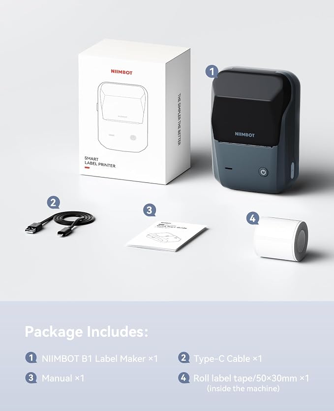 NIIMBOT B1 Label Maker Machine