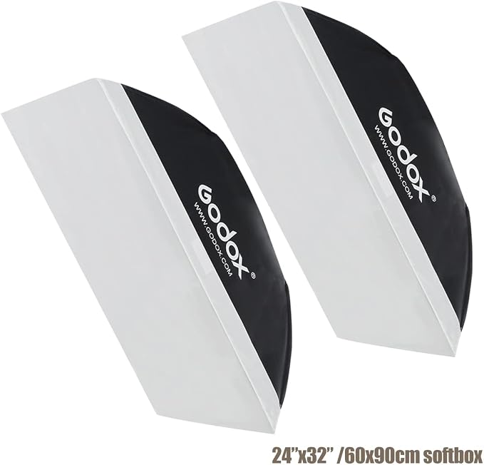 Godox Studio Flash Kit for Photography, 600W Studio Strobe Light Set