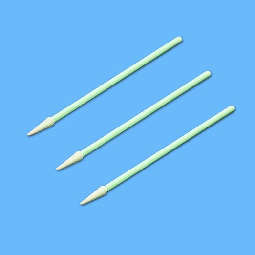 1.25mm Fiber Optic Cleaning Swabs, Pointed Tip