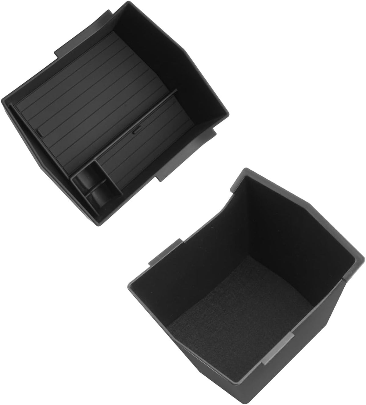 LUWU Center Console Organizer Compatible with Subaru Crosstrek & Impreza 2024-2026 Accessories Armrest Console Secondary Storage Box Insert Tray ABS Material with Coin Holder Blue