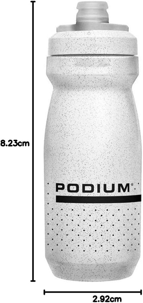 CamelBak Podium Bike Bottle - 21oz Capacity | Stylish White Speckle Design