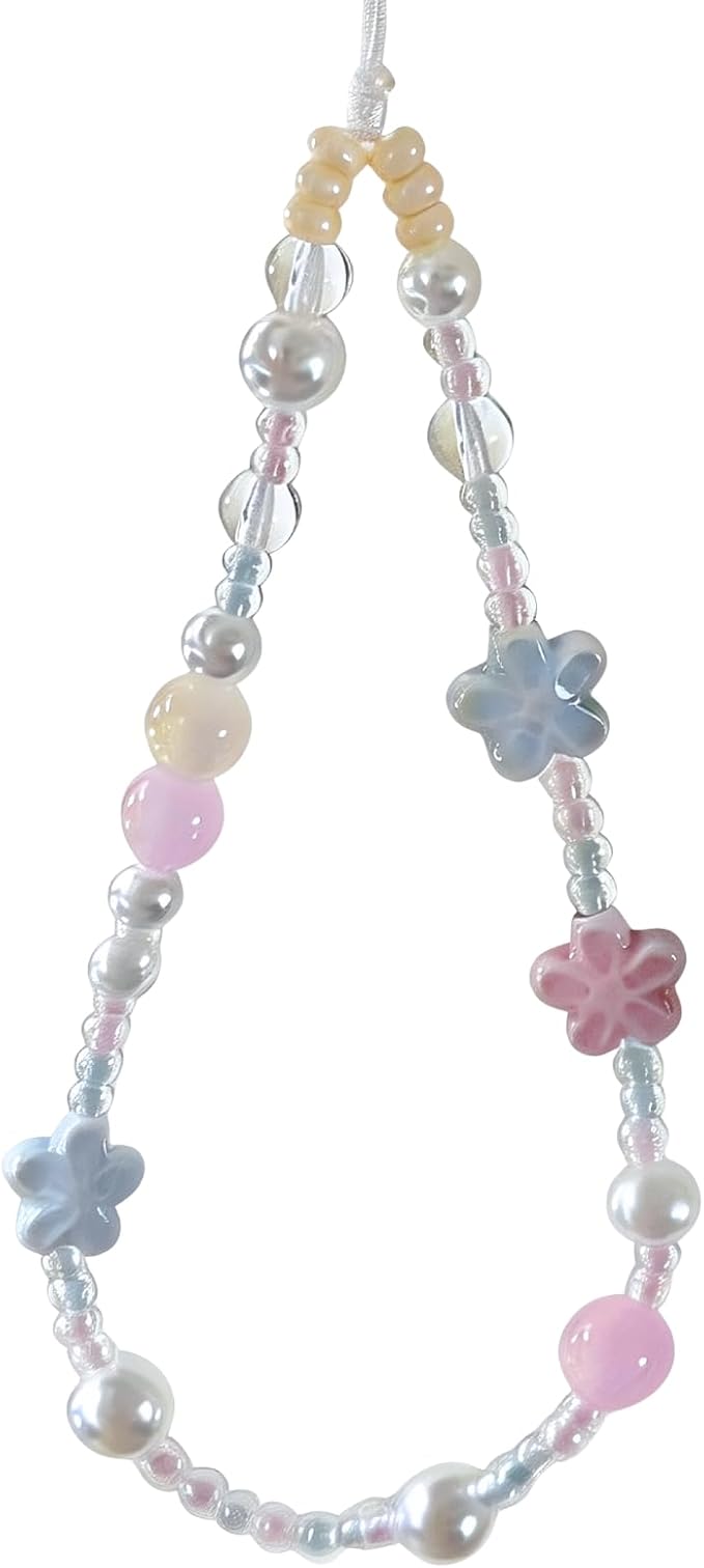 Beaded Camera Wrist Strap Cute Digital Camera Charm Lanyard, Phone Wristlet