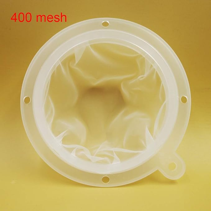 Wine Filter Mesh Food Filter Juice Jam Coffee Sediment Strainer for 5 in Kitchen Funnel (filter 400mesh)