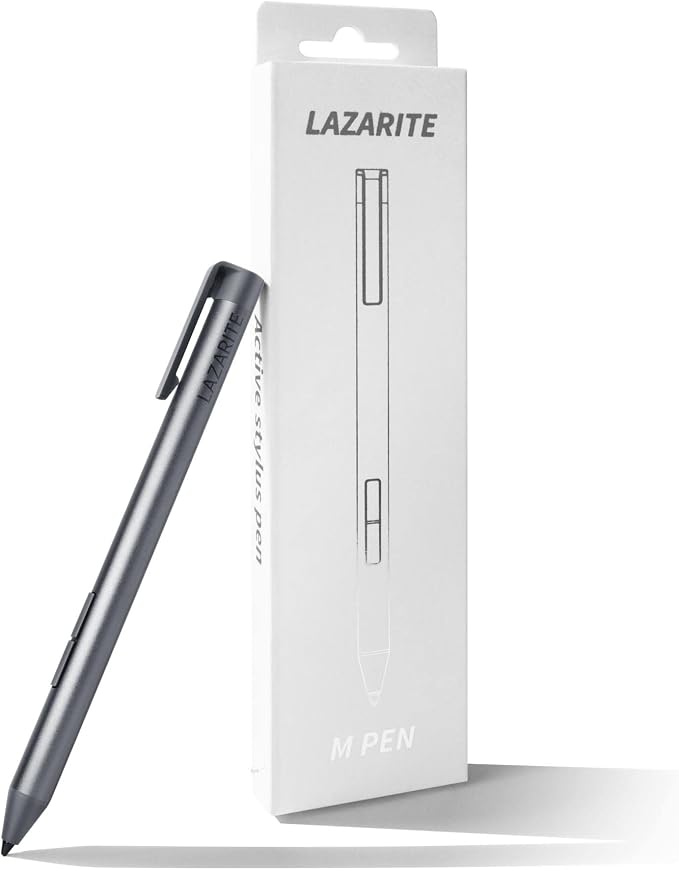 LAZARITE M Pen, Active Stylus for Lenovo Tab P11, Flex 5/14, Yoga 7i, Hp Envy