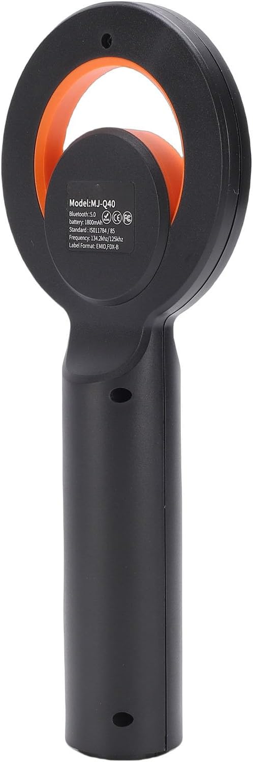 Pet Microchip Reader Multifunctional Portable Tag Scanner Supports EMID FDXB USB Connection 1.44 Inch Screen Pet Chip Scanner for Vet Clinic
