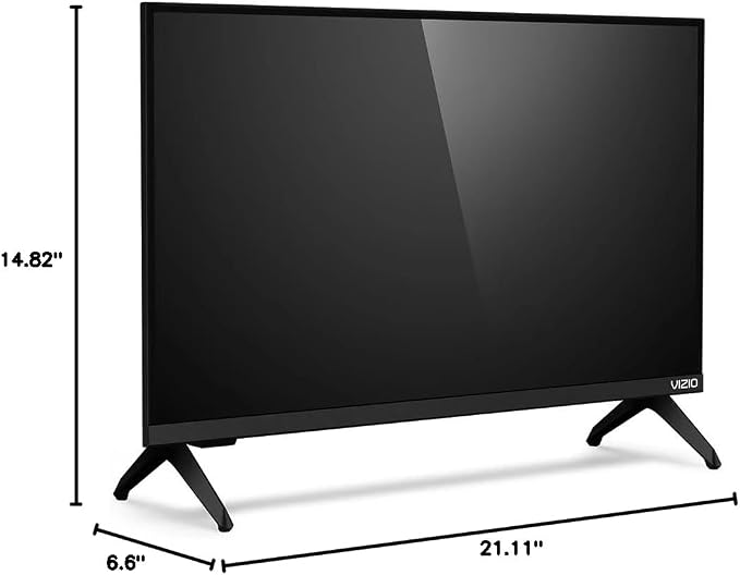 VIZIO 24 Inch V Series LED Smart HD TV 720p Bluetooth Compatible, Works with Airplay 2 and Google Cast, with DTS Virtual X and WiFi 5 Dual-Band (VHD24M-08) (Renewed)