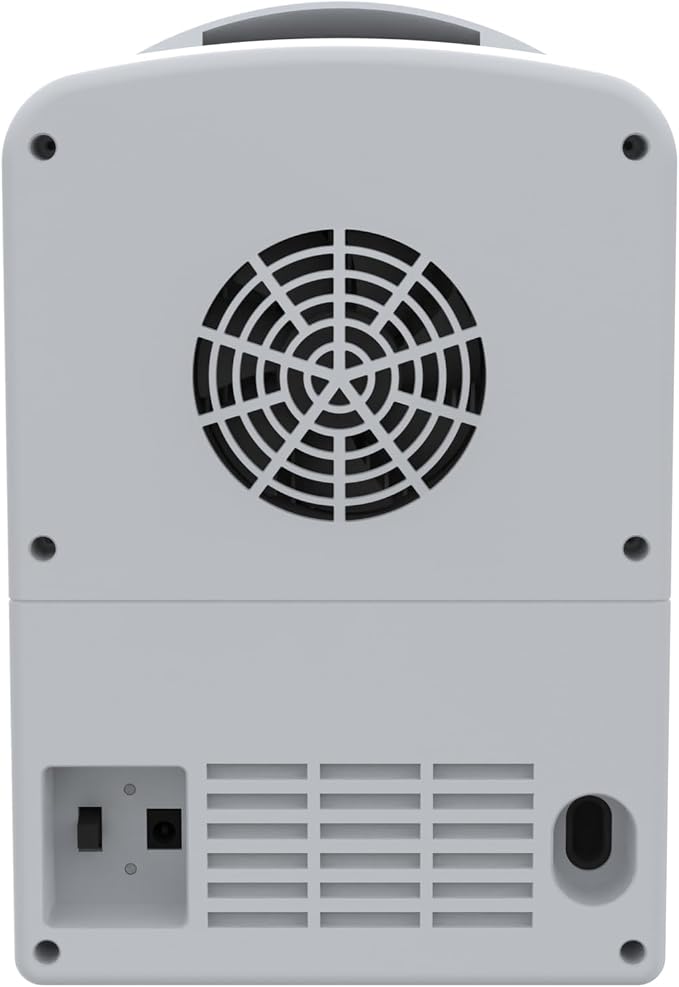 Frigidaire EFMIS171 Retro Mini Portable Personal Fridge - Ideal for Home, Office or Dorm - Includes Carrying Handle, AC/DC Wall/Car Charger (White)