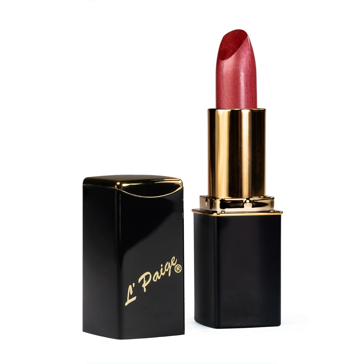 L'Paige L45 - Icy Mauve Designer Lipstick, Aloe Vera Based, Long-Lasting, Moisturizing