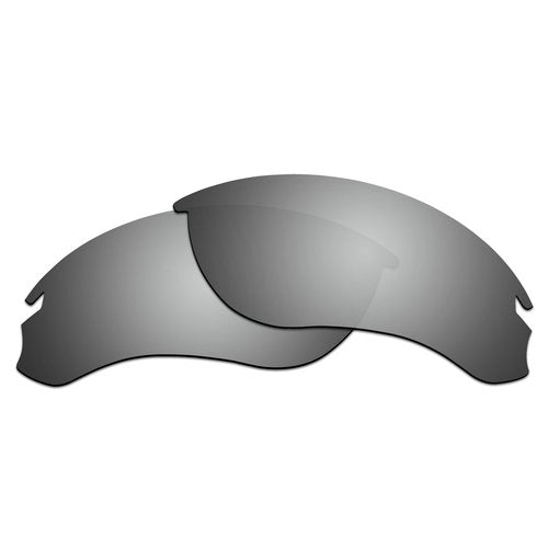 ACOMPATIBLE Replacement Lenses for Oakley Speed Jacket Sunglasses OO9228 (Titanium - Polarized)