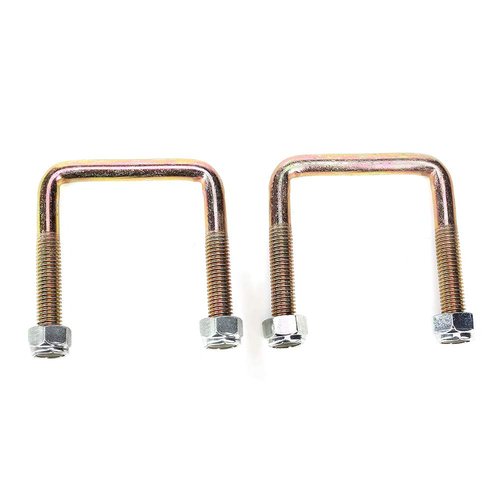 10L0L Golf Cart Rear Spring U Bolt for EZGO TXT 1994-up Electric & Gas, Includes Nuts, OEM# 72124G01 72618G01 72029G01, 2 PCS