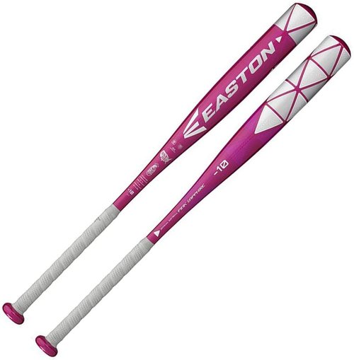 Easton Pink Sapphire Fastpitch Softball Bat - Approved for All Fields | -10 Drop | 1-Piece Aluminum