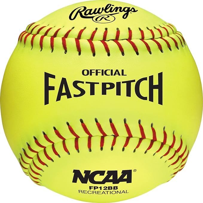 Rawlings Fastpitch Softballs - NCAA Approved | 11" & 12" Sizes | Available in 6 & 12 Count Packs