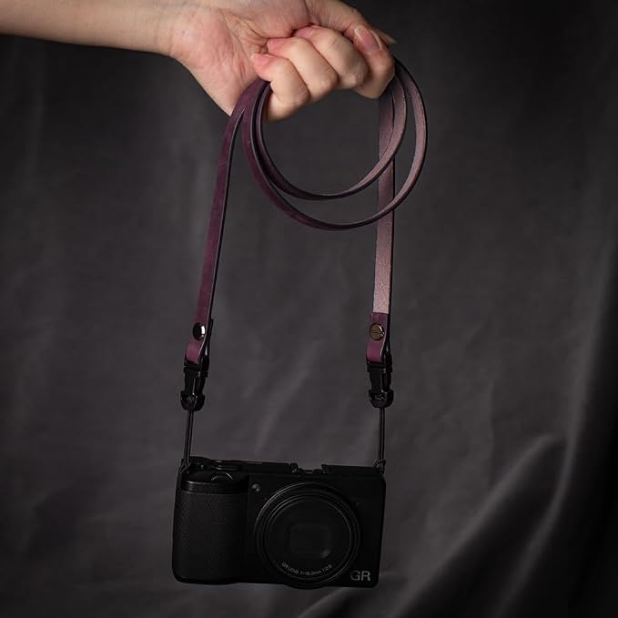 Vintage Minimalist Leather Camera Neck Shoulder Strap