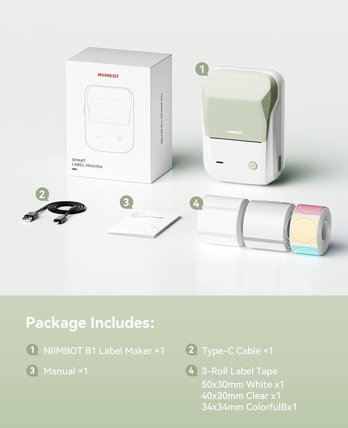 NIIMBOT B1 Label Maker Machine