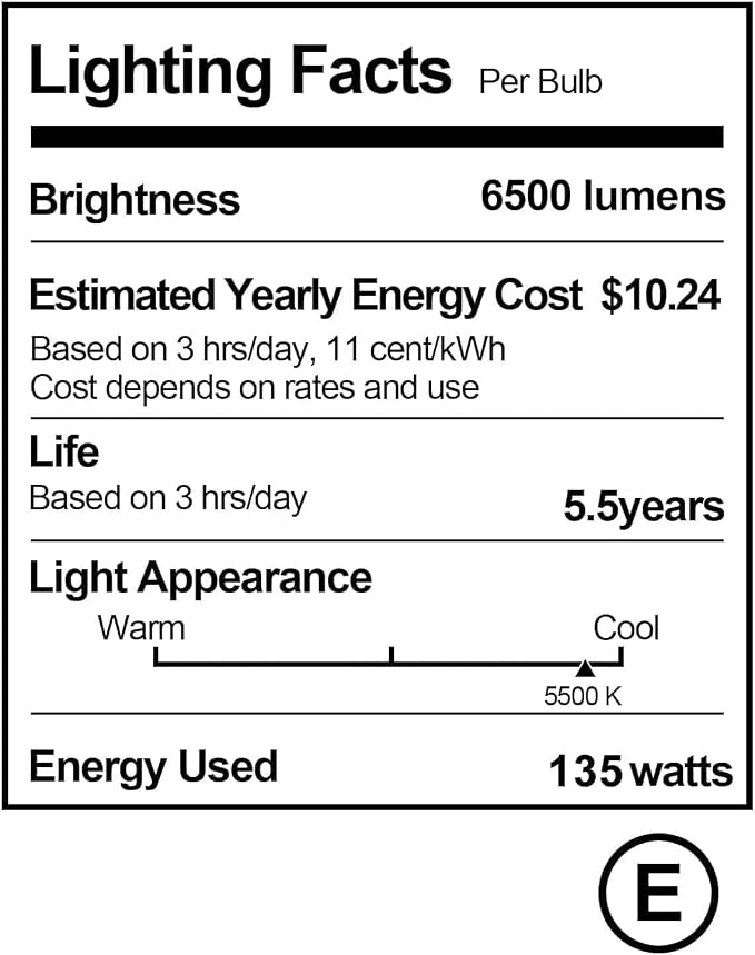 135W Light Bulb 5500K CFL Daylight Spiral Softbox Lighting Kit Bulb in E27/E26