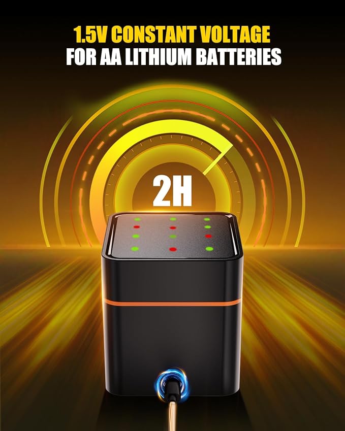 Rechargeable AA Lithium Batteries