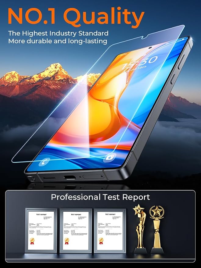 MRGLAS 2+2 Packs for Samsung Galaxy S25 Ultra Screen Protector 6.9''