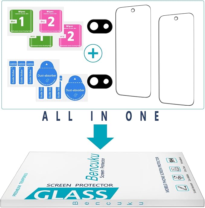 2+2 Pack Tempered Glass Screen Protector