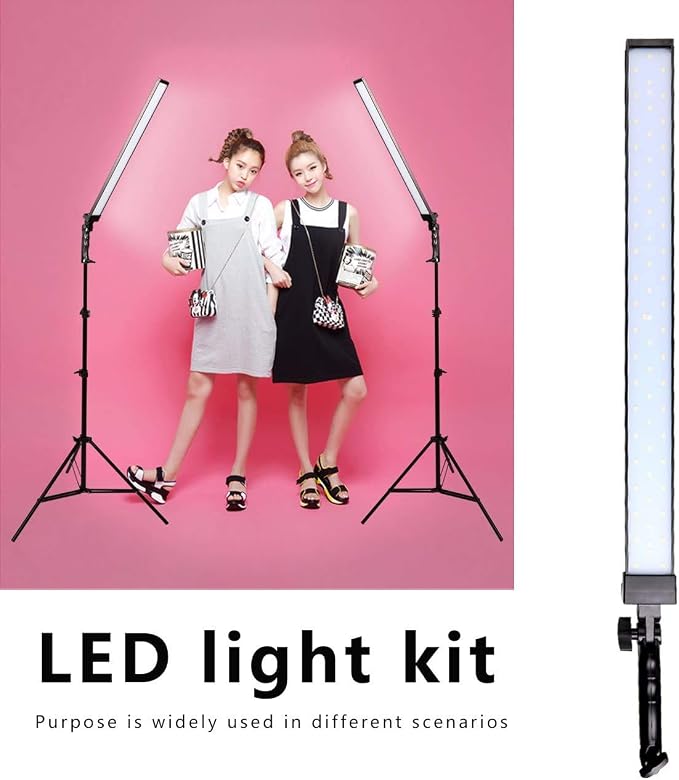 Photography Studio LED Lighting Kit Adjustable Light Professional Electrical