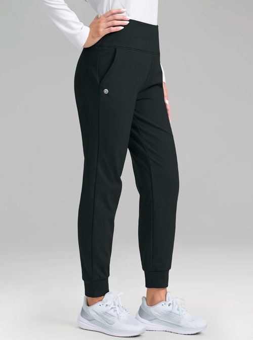 G GRADUAL Women's Fleece Lined Joggers High Waisted Water Resistant Thermal Hiking Pants Cold Weather Sweatpants with Pockets(Melantie,M)