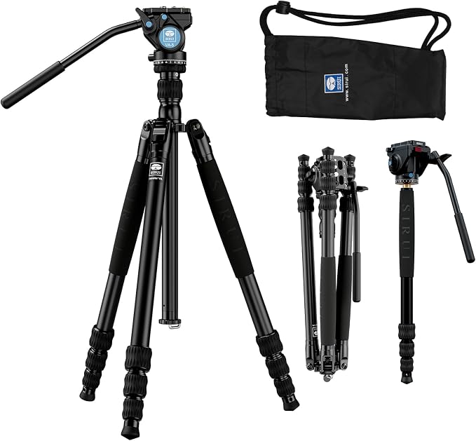 SIRUI Aluminum Camera Tripod Monopod