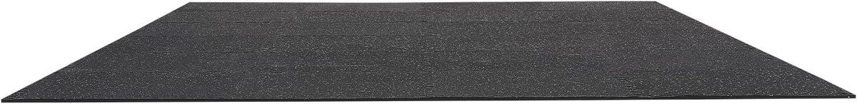 VEVOR Gym Flooring Tiles - 0.4 Inch Thick Interlocking Rubber Mats | 24 x 24 Inch, Black & White, 96 sq.ft