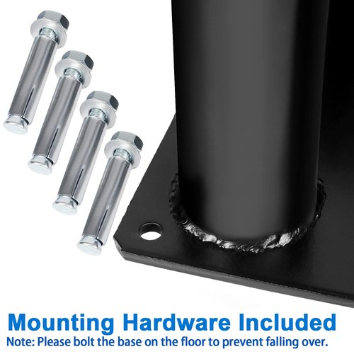 Eapele Barbell Storage Olympic Bars Holder 5 Bars