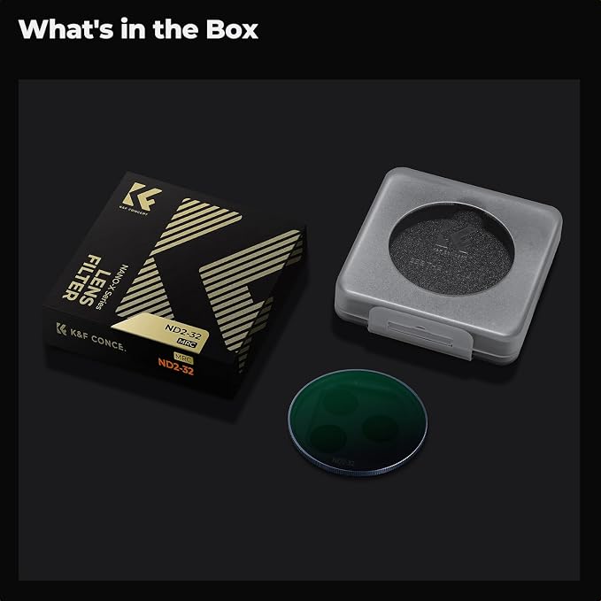K&F CONCEPT FA301 Snap-On ND2-32 Filter