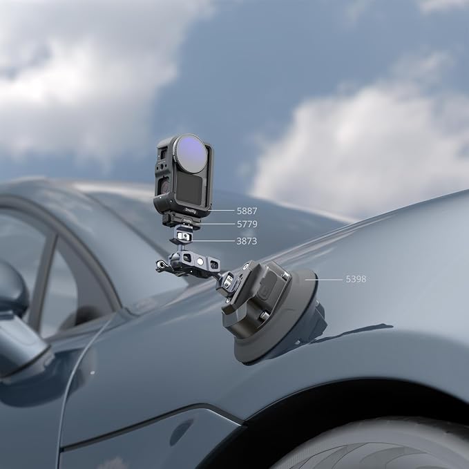 SmallRig ND32 Filter for DJI Osmo Action 6, Snap-On Polarizing Neutral Density