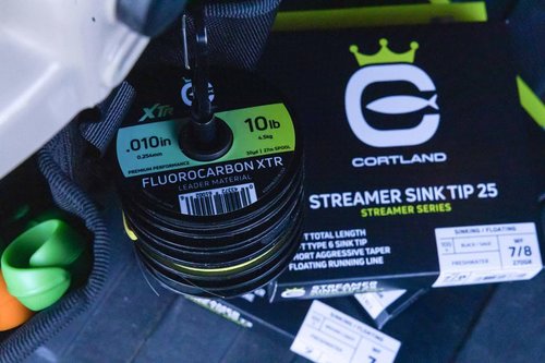 Cortland Fluorocarbon XTR Leader Material - High Strength & Low Visibility Fishing Line
