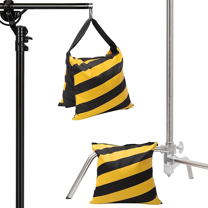 Aimosen 4 Packs Yellow Sandbag Weight Bags
