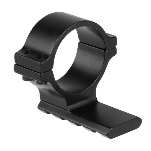 FENTUK 1"/25.4mm & 30mm Rifle Scope Ring Adaptor with Rail - Tactical Light Barrel Clamp Mounts for Scope Flashlight Laser Sight Optics - with 4 Slot 21mm Picatinny Rail on Top (2 Pack)